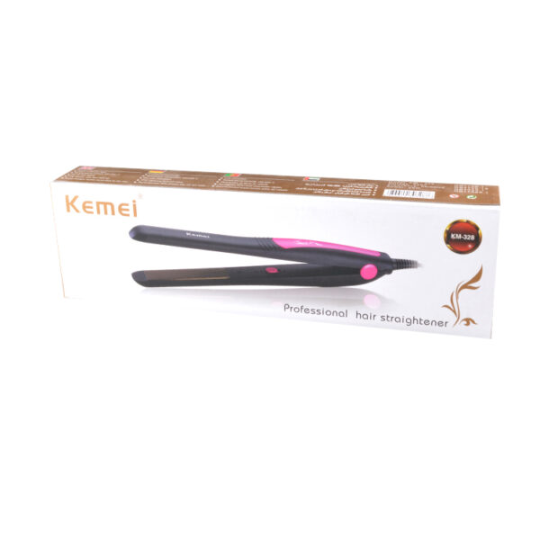 ⁦عرض استشوار BR-2288  + مكواة فرد الشعر Kemei KM-328⁩ - الصورة ⁦5⁩