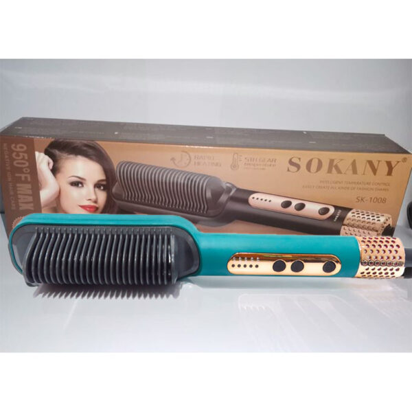 ⁦فرشة لفرد الشعر Sokany SK-1008⁩ - الصورة ⁦3⁩